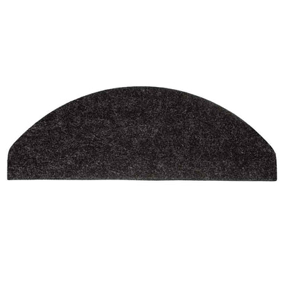 Stufenmatten Selbstklebend 15 Stk. 56x17x3 cm Schwarz