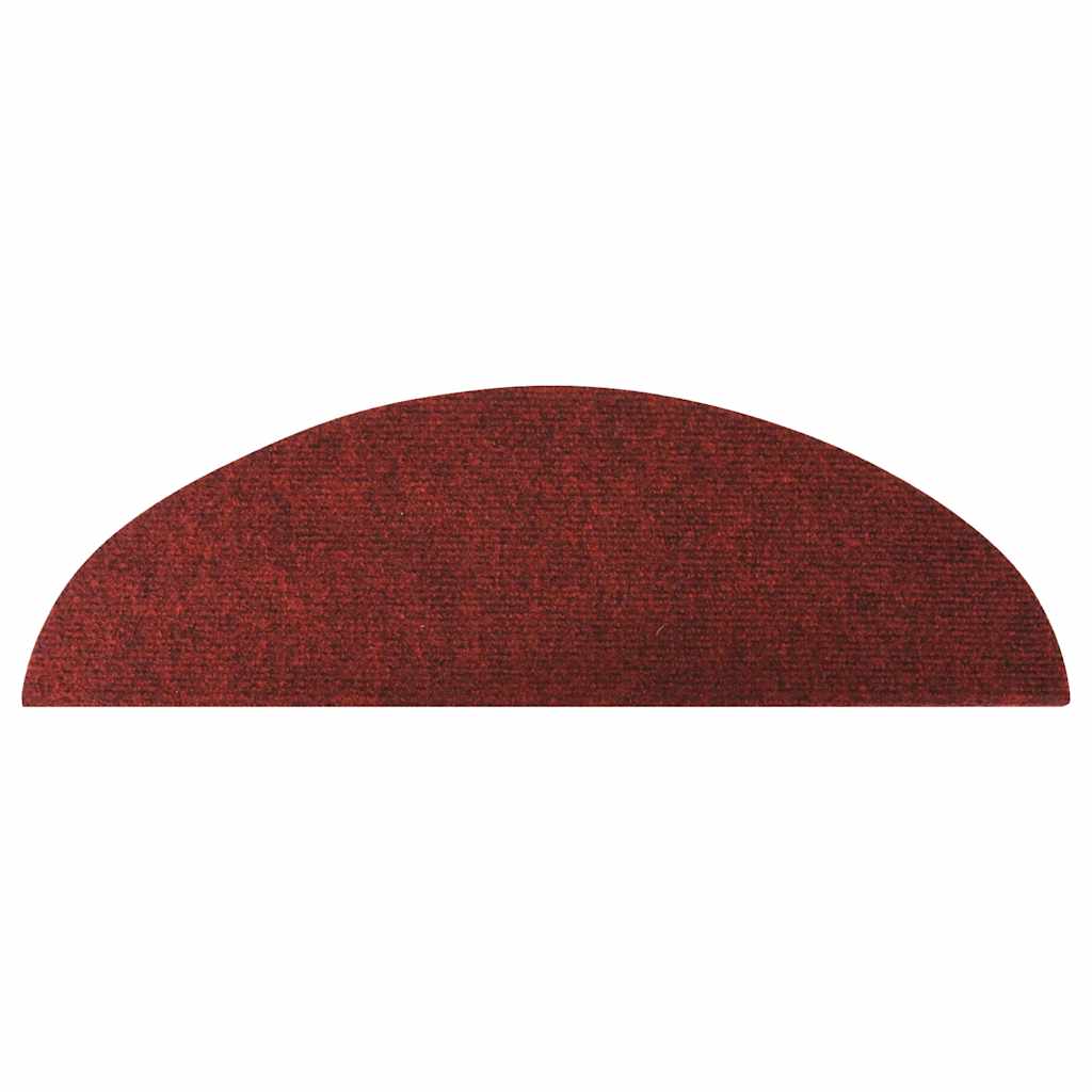 Stufenmatten Selbstklebend 15 Stk. 56x17x3 cm Rot