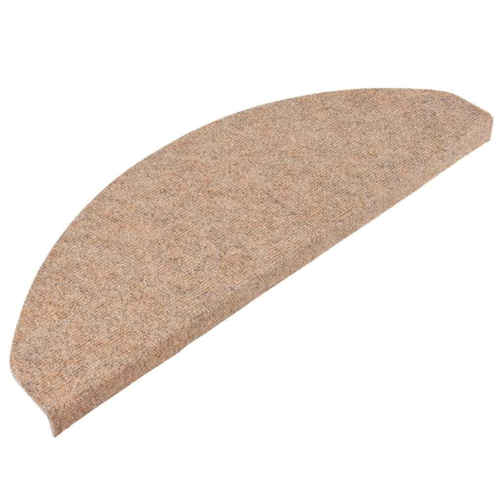 Stufenmatten Selbstklebend 15 Stk. 65x22,5x3,5 cm Beige