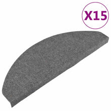 Stufenmatten Selbstklebend 15 Stk. 65x22,5x3,5 cm Grau