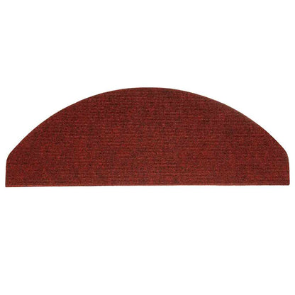 Stufenmatten Selbstklebend 15 Stk. 65x22,5x3,5 cm Rot