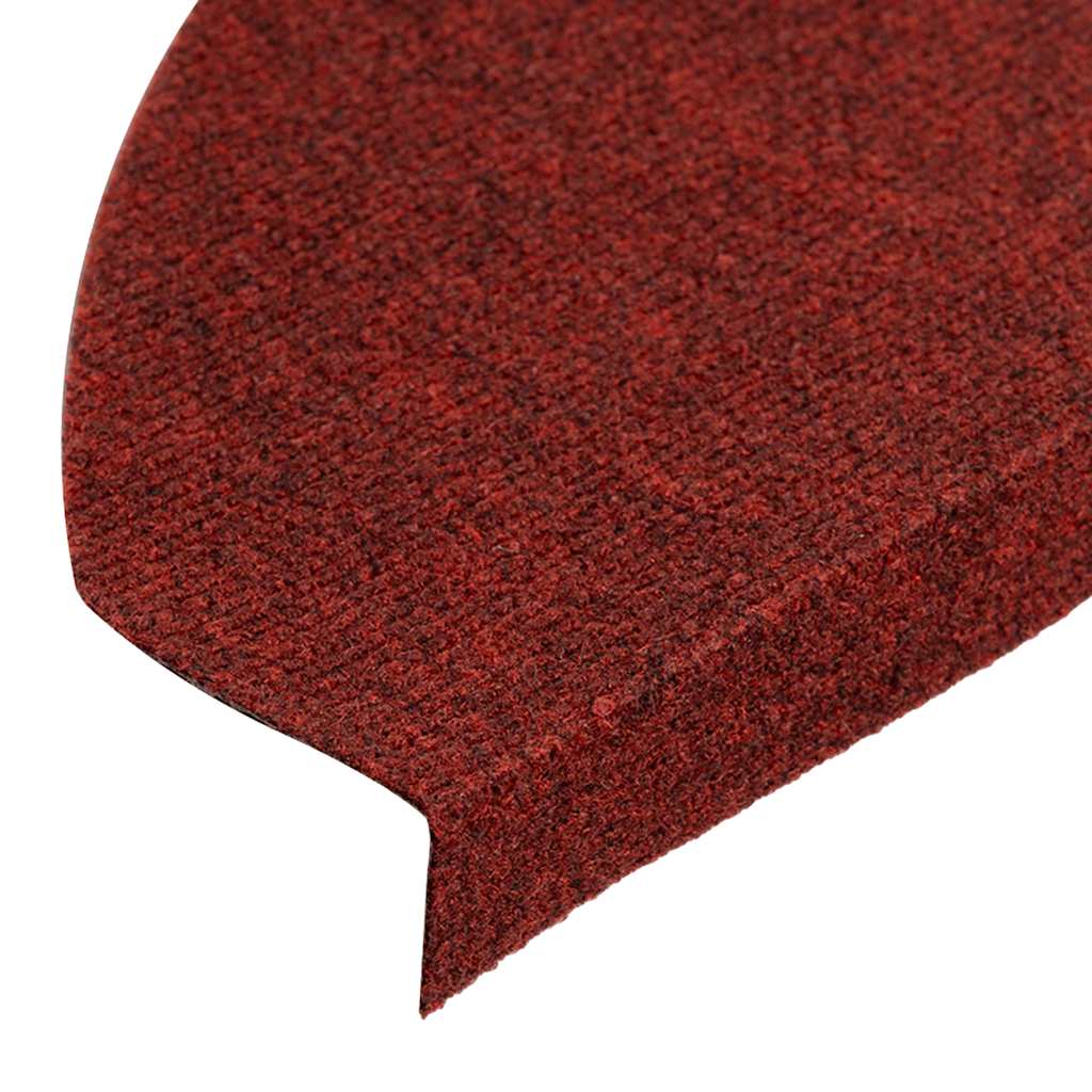 Stufenmatten Selbstklebend 15 Stk. 65x22,5x3,5 cm Rot
