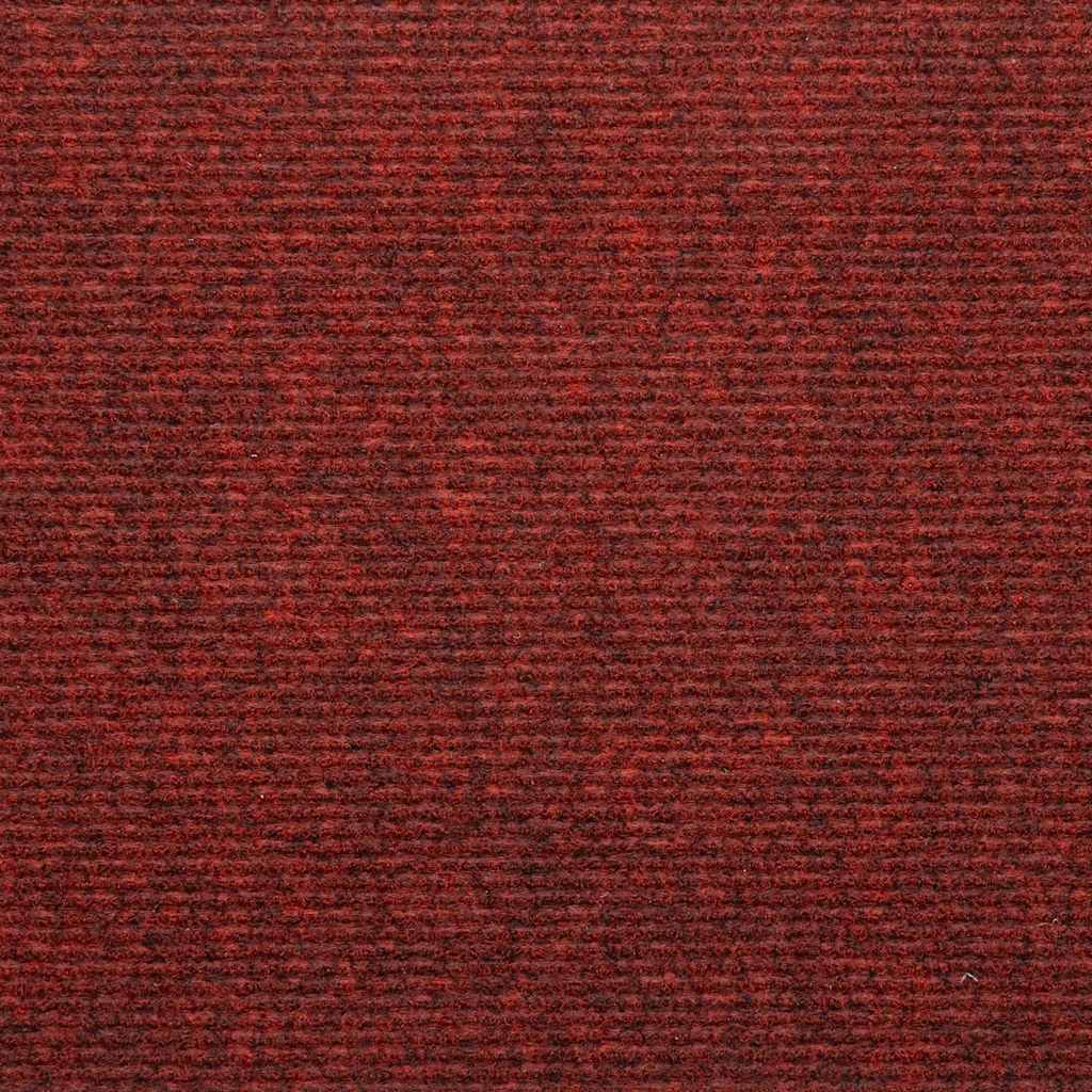 Stufenmatten Selbstklebend 15 Stk. 65x22,5x3,5 cm Rot