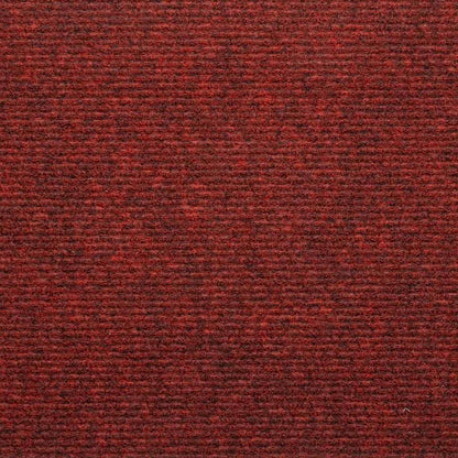 Stufenmatten Selbstklebend 15 Stk. 65x22,5x3,5 cm Rot