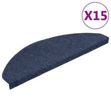 Stufenmatten Selbstklebend 15 Stk. 65x22,5x3,5 cm Blau