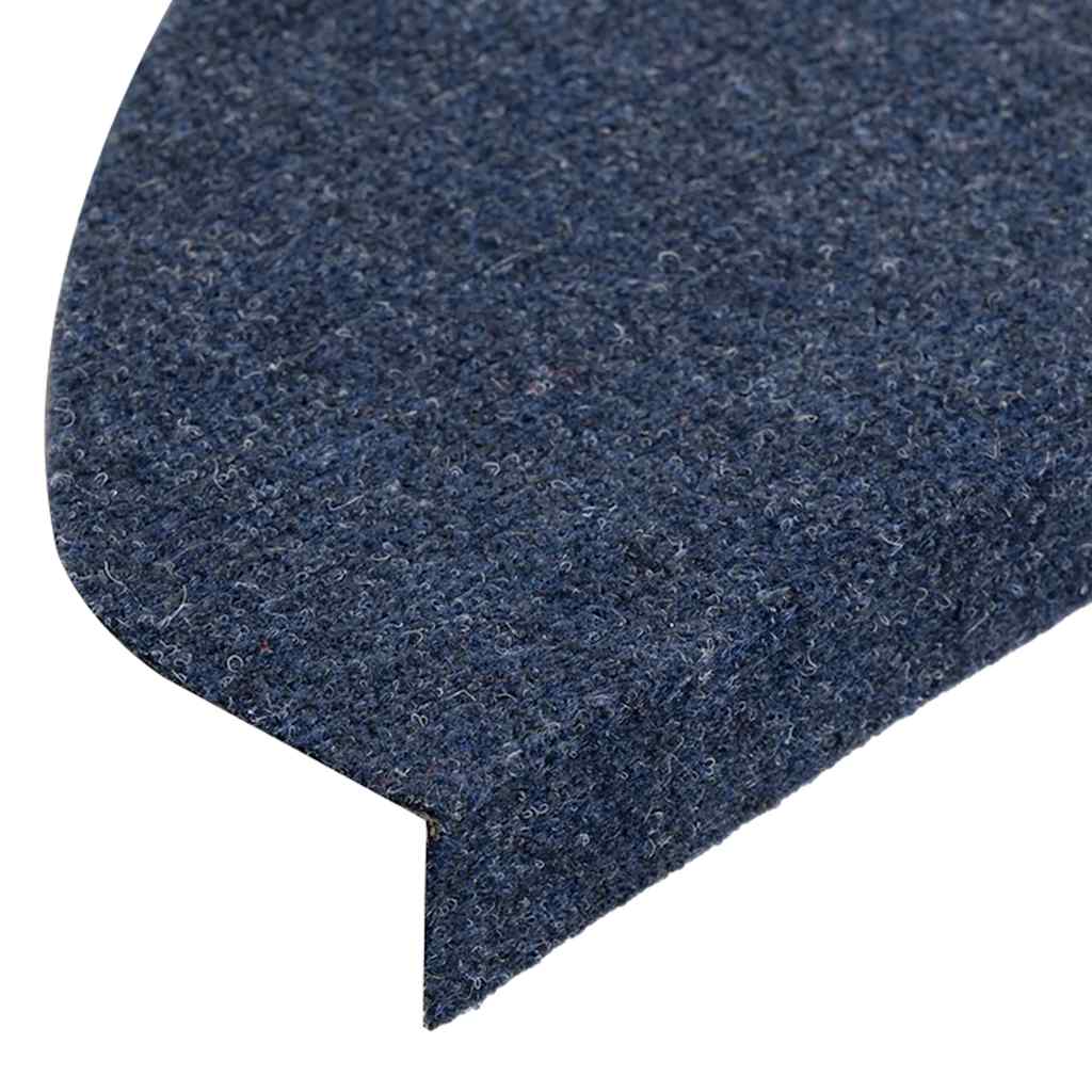 Stufenmatten Selbstklebend 15 Stk. 65x22,5x3,5 cm Blau
