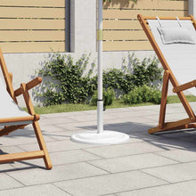 Sonnenschirmständer Weiß 45x45x30 cm Gusseisen