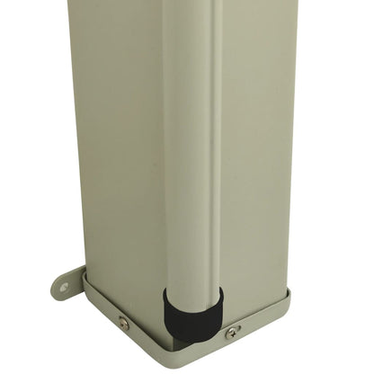 Seitenmarkise Ausziehbar 160x300 cm Creme