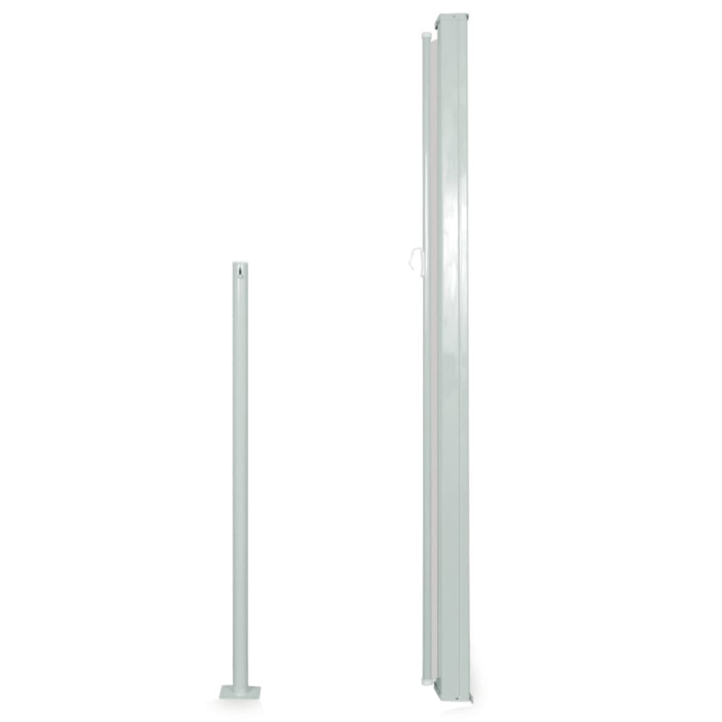 Seitenmarkise Ausziehbar 160x300 cm Schwarz