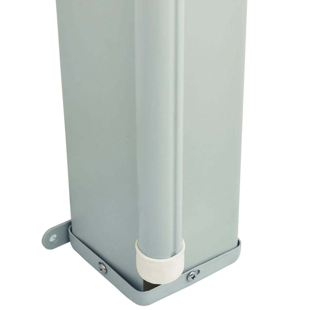 Seitenmarkise Ausziehbar 117x600 cm Rot