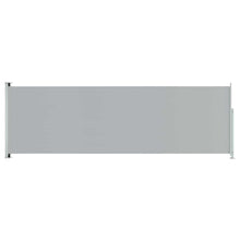 Seitenmarkise Ausziehbar 200x600 cm Grau