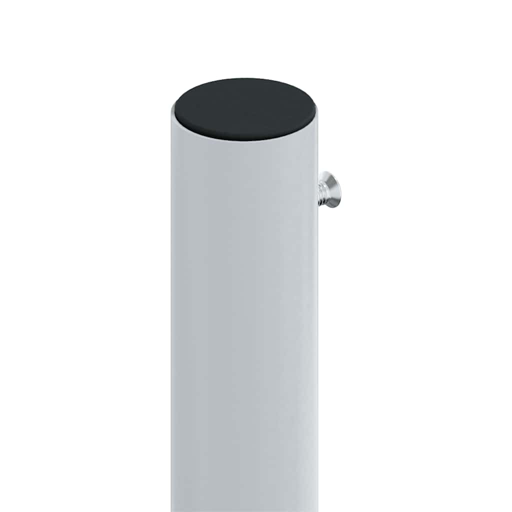 Seitenmarkise Ausziehbar Schwarz 180x600 cm