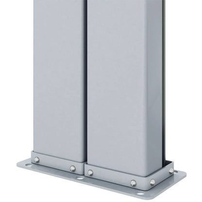 Seitenmarkise Ausziehbar Braun 180x600 cm