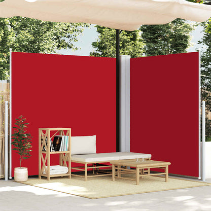 Seitenmarkise Ausziehbar Rot 220x600 cm