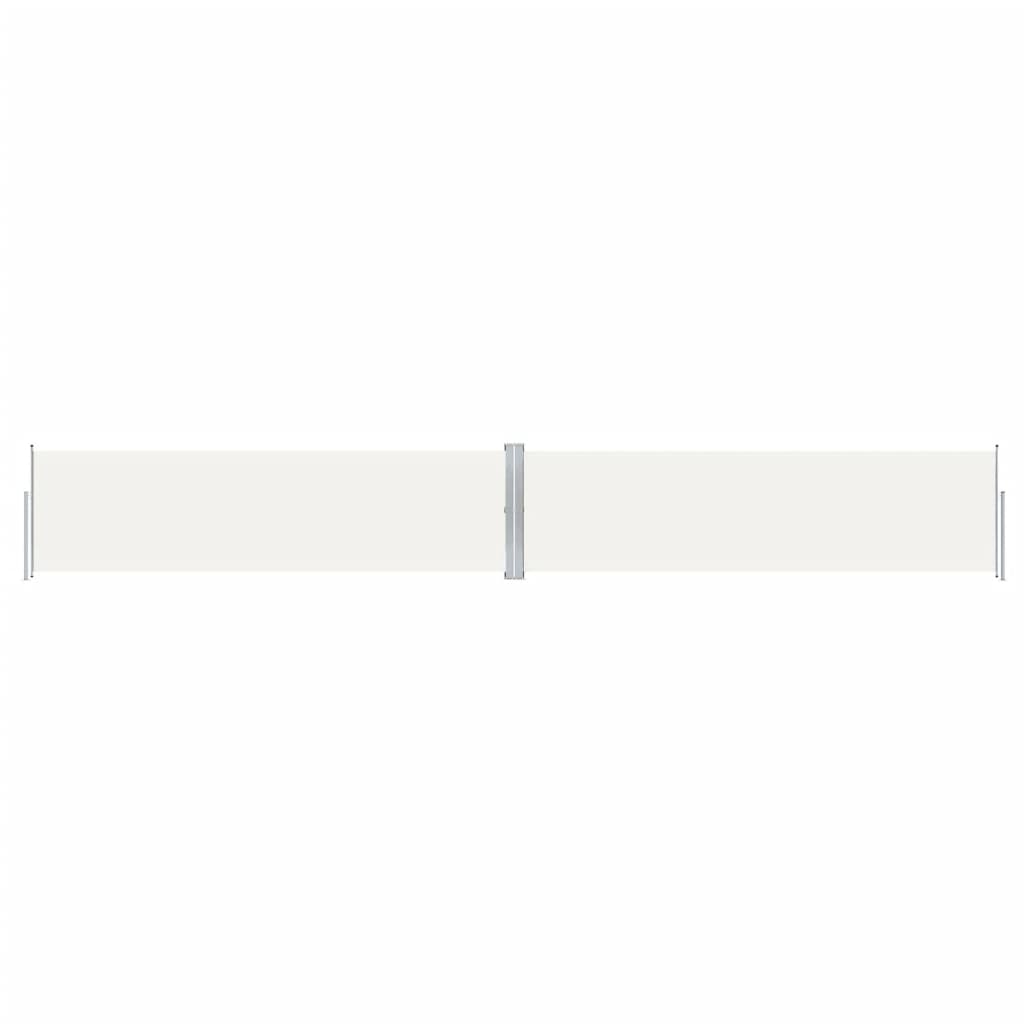 Seitenmarkise Ausziehbar Creme 140x1000 cm