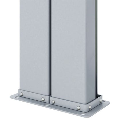 Seitenmarkise Ausziehbar Braun 160x1000 cm