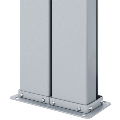 Seitenmarkise Ausziehbar Creme 180x1000 cm