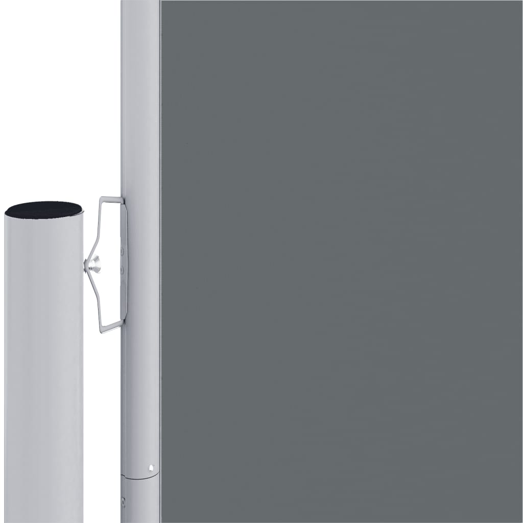 Seitenmarkise Ausziehbar Anthrazit 220x1000 cm