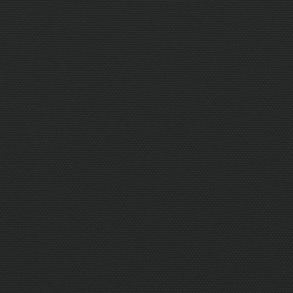 Seitenmarkise Ausziehbar Schwarz 140x1200 cm