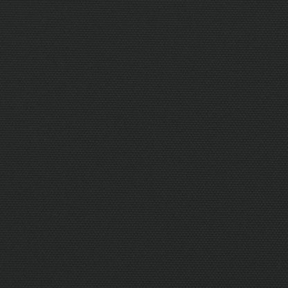 Seitenmarkise Ausziehbar Schwarz 140x1200 cm