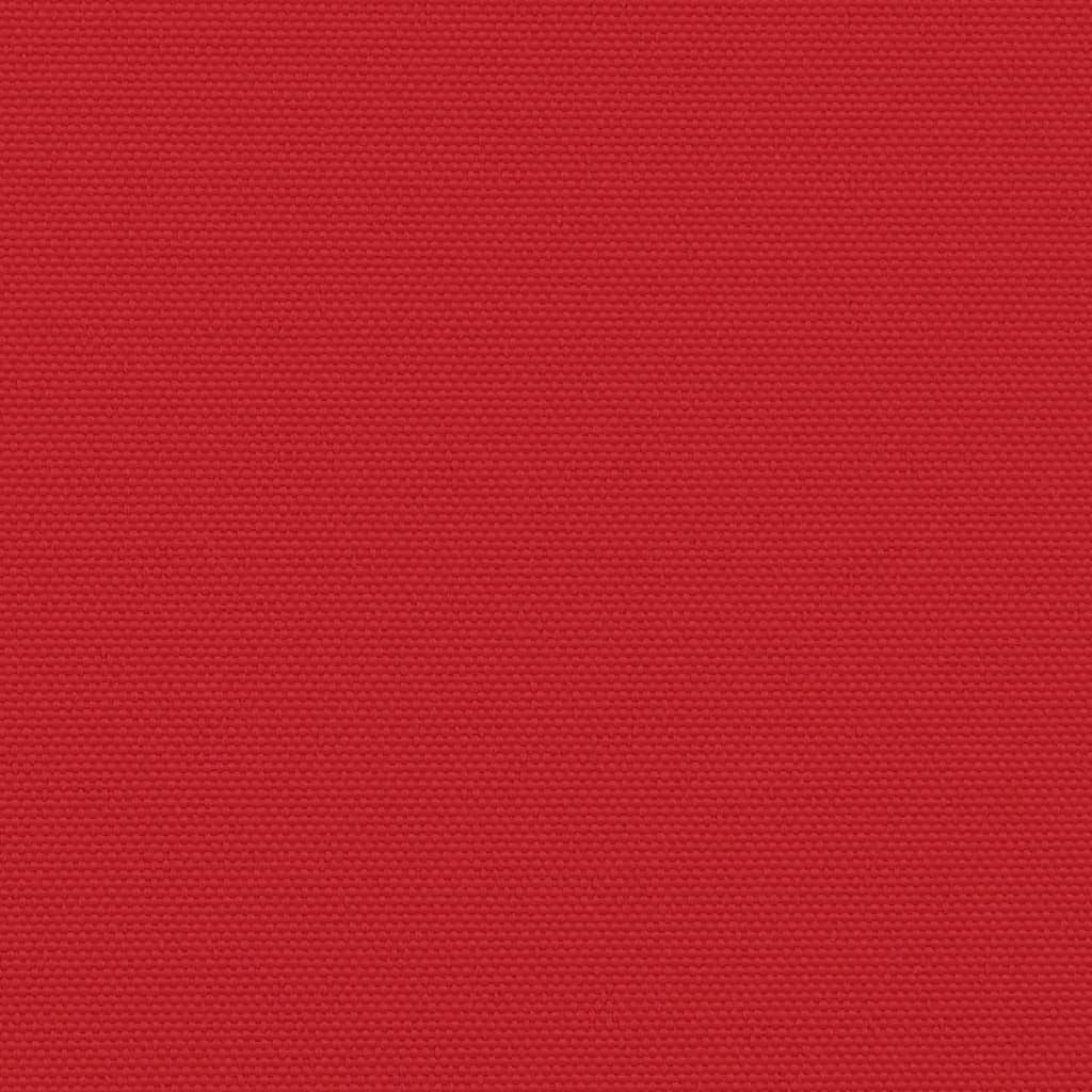 Seitenmarkise Ausziehbar Rot 140x1200 cm