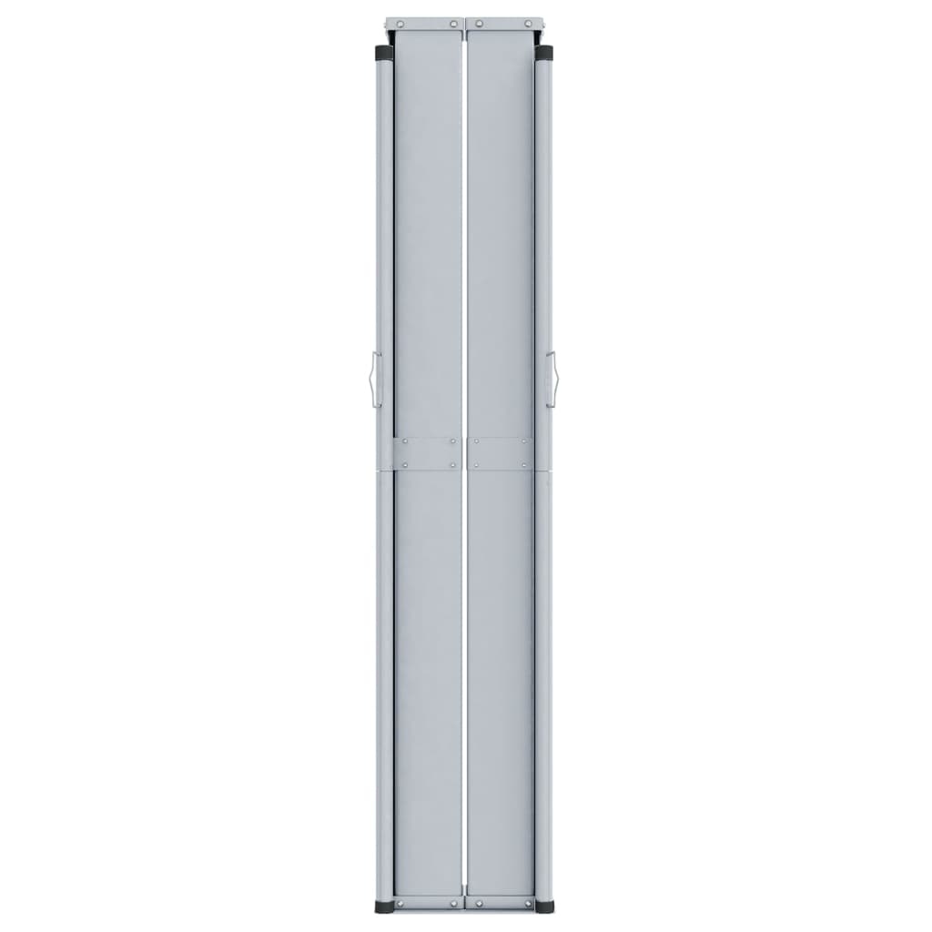 Seitenmarkise Ausziehbar Schwarz 160x1200 cm