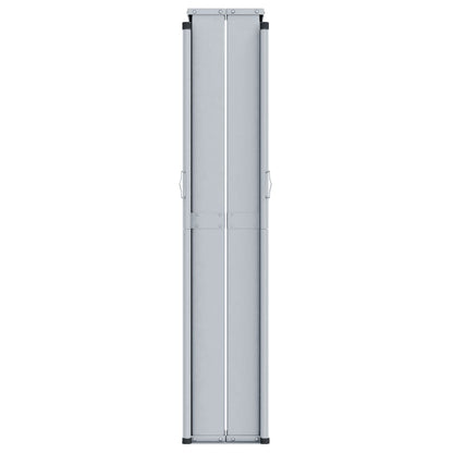 Seitenmarkise Ausziehbar Braun 160x1200 cm