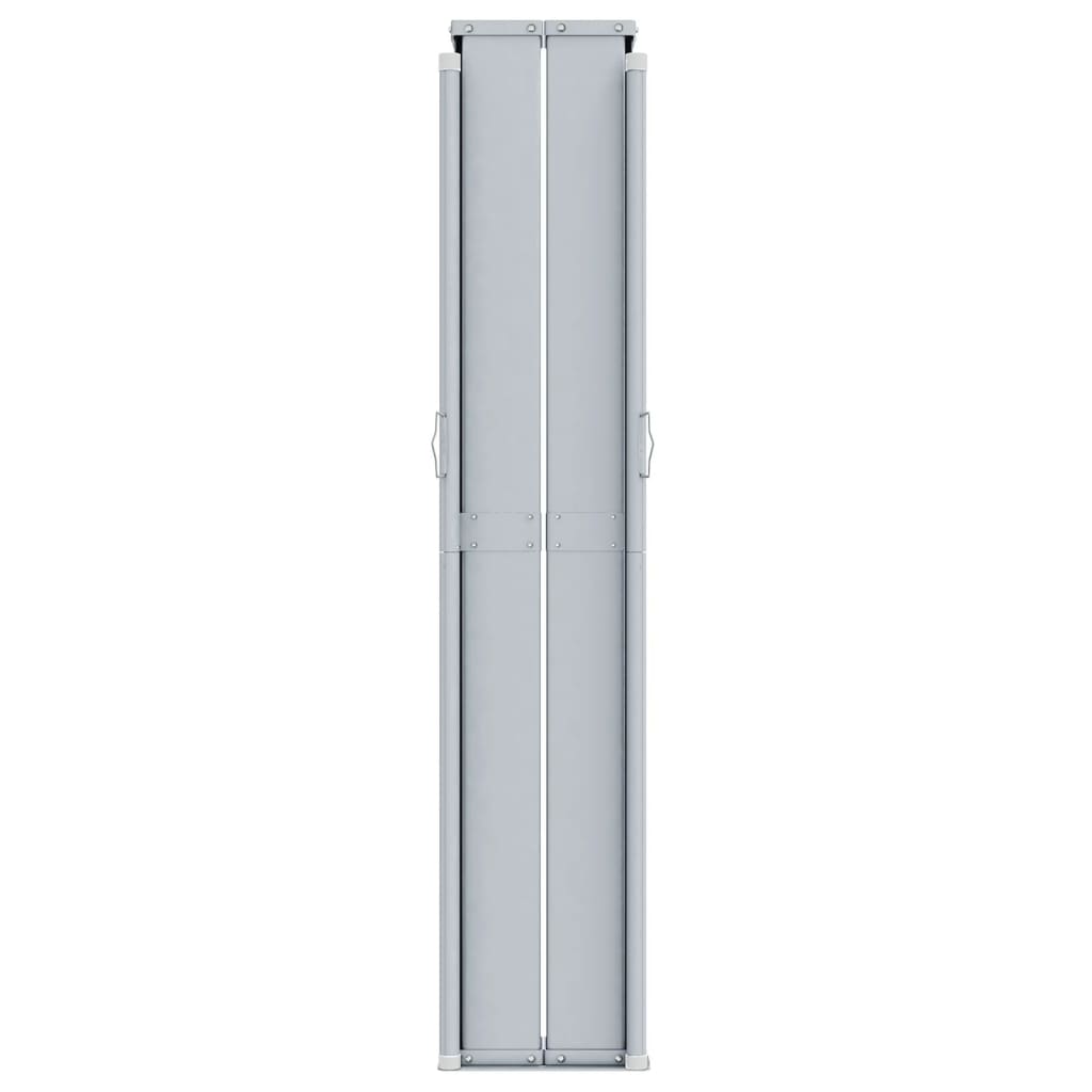 Seitenmarkise Ausziehbar Blau 160x1200 cm