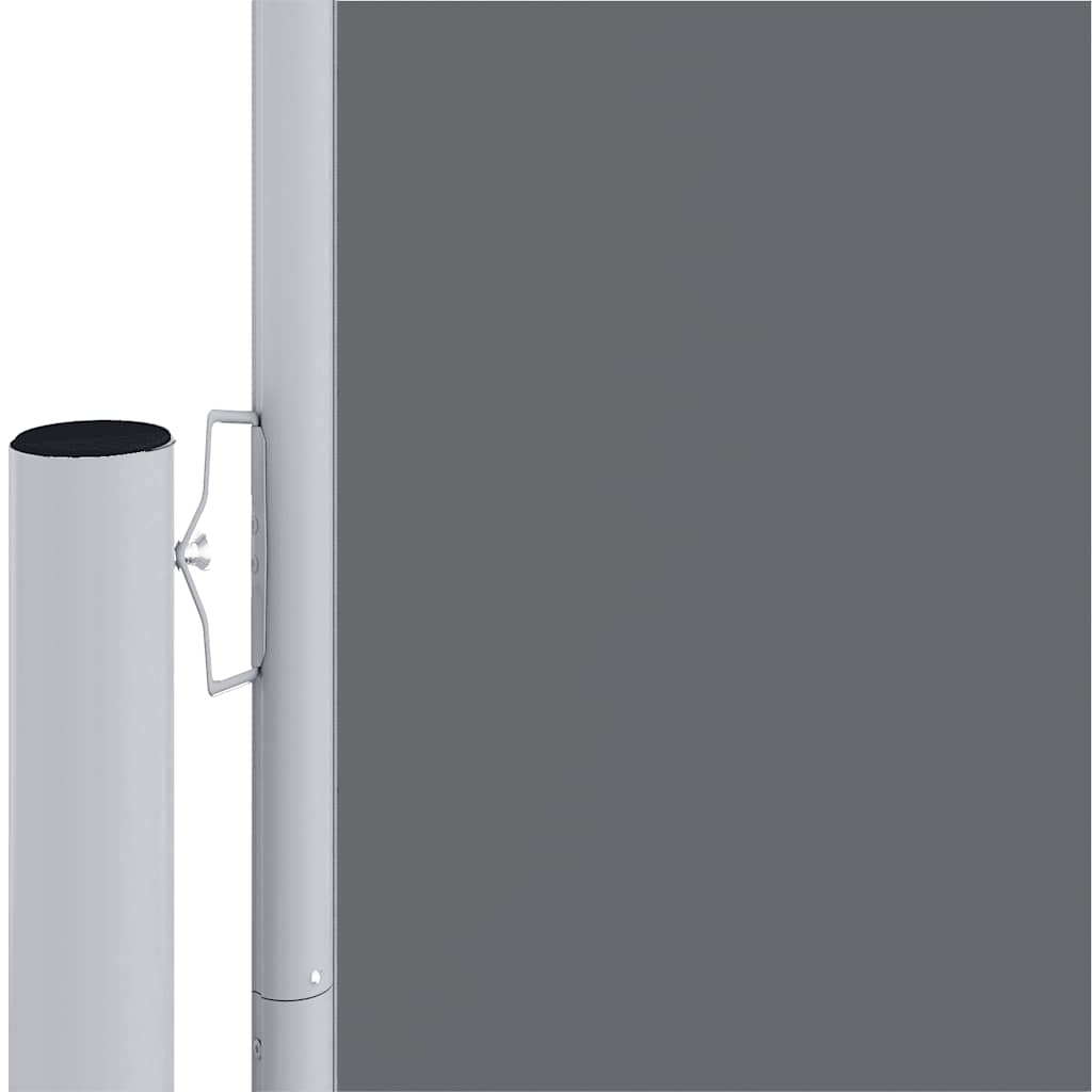 Seitenmarkise Ausziehbar Anthrazit 220x1200 cm