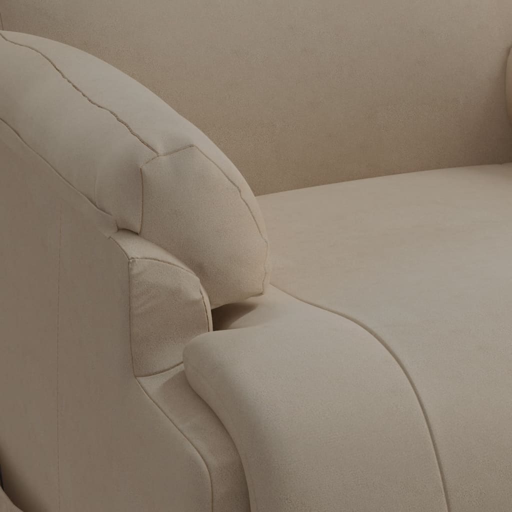 Massagesessel mit Aufstehhilfe Taupe Wildleder-Optik