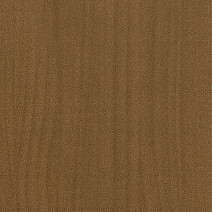 Beistellschrank Honigbraun 180x36x65 cm Massivholz Kiefer