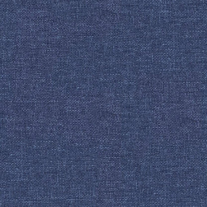 Schaukelstuhl Blau Stoff