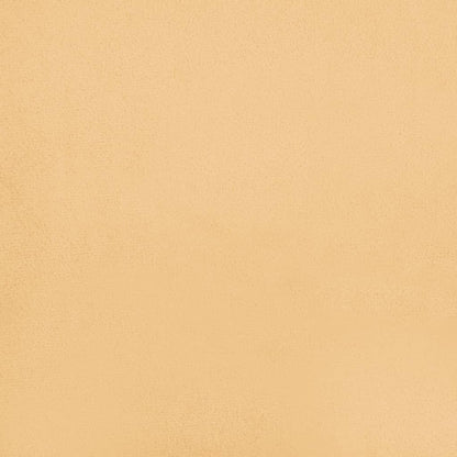 Fußhocker Creme 60x60x35 cm Mikrofasergewebe