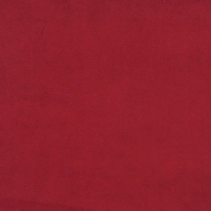 Fußhocker Weinrot 60x60x36 cm Samt