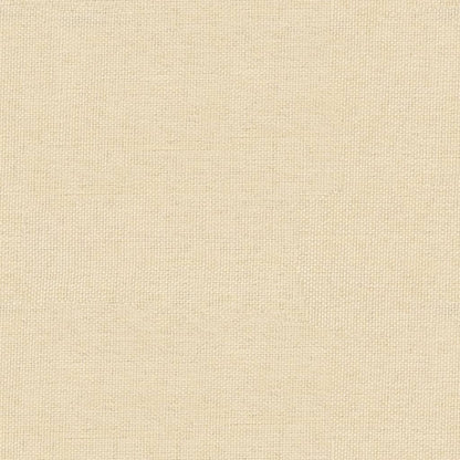 Fußhocker Creme 60x60x36 cm Stoff und Kunstleder