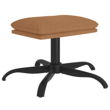 Fußhocker Taupe 60x60x36 cm Mikrofasergewebe