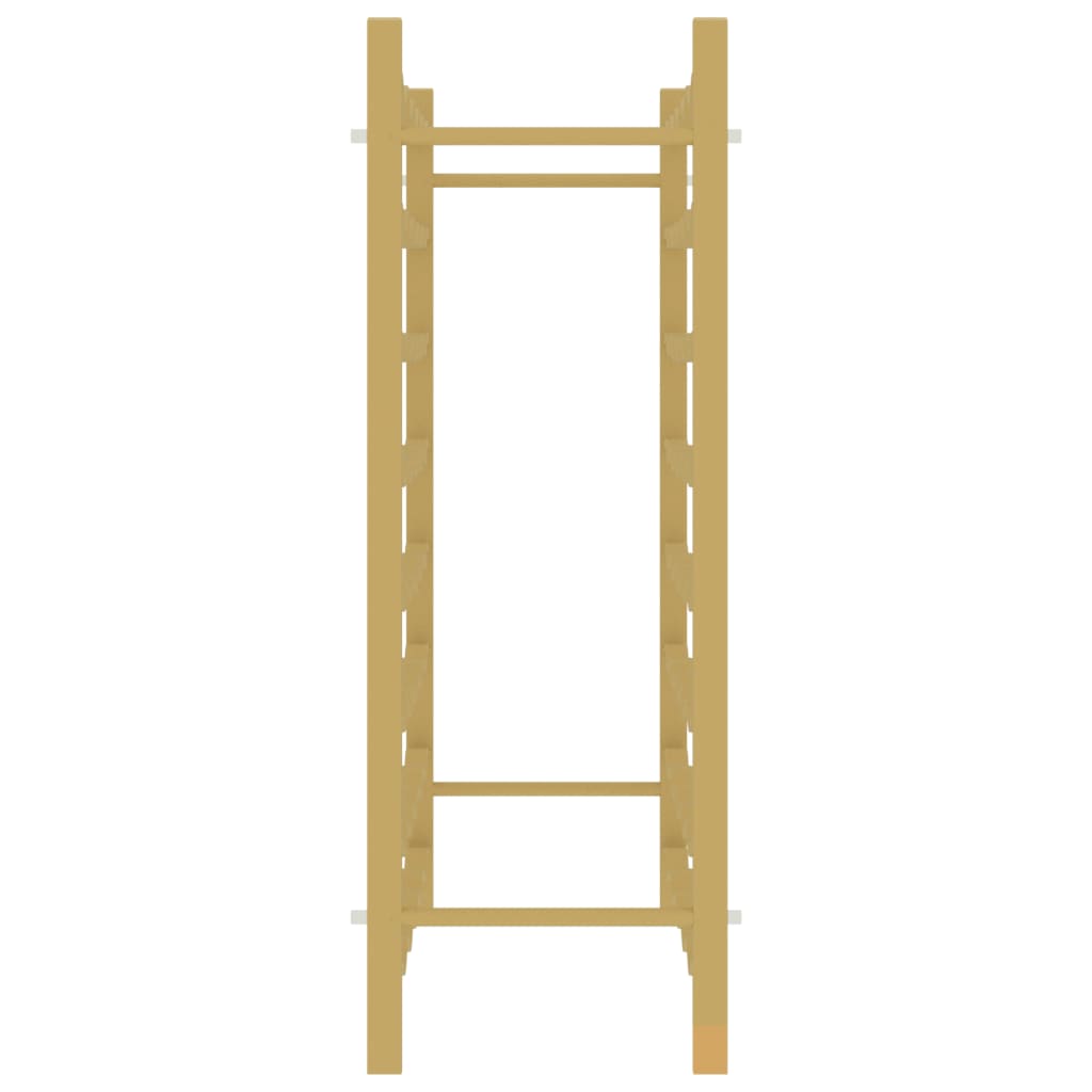 Weinregal für 48 Flaschen Golden Metall