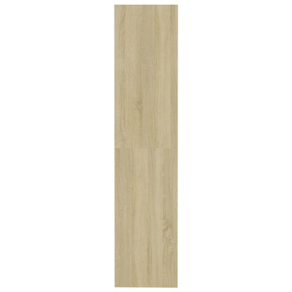 Bücherregal/Raumteiler Sonoma-Eiche 80x30x135 cm Holzwerkstoff