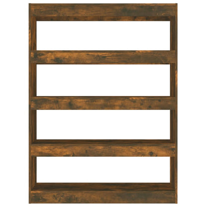 Bücherregal/Raumteiler Räuchereiche 100x30x135 cm