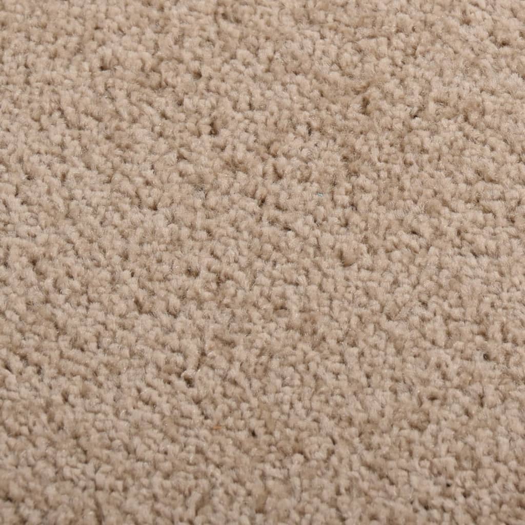 Teppich Kurzflor 160x230 cm Braun