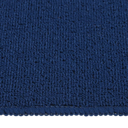 Antirutsch Stufenmatten 15 Stk. 60x25 cm Marineblau Rechteckig