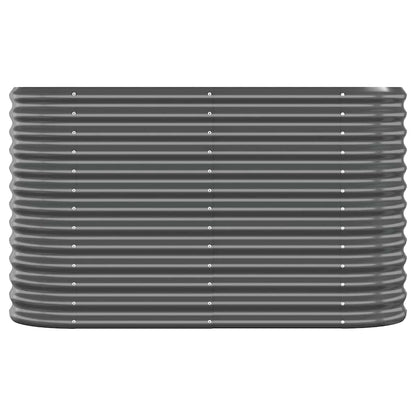 Hochbeet Verzinkter Stahl 114x40x68 cm Anthrazit