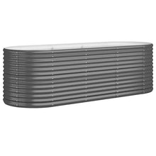 Hochbeet Verzinkter Stahl 224x80x68 cm Anthrazit