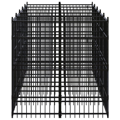 Outdoor-Hundezwinger Stahl 9,22 m²