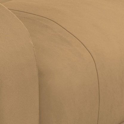 Massagesessel Braun Samt