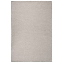 Outdoor-Teppich Flachgewebe 120x170 cm Taupe