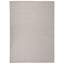 Outdoor-Teppich Flachgewebe 200x280 cm Taupe