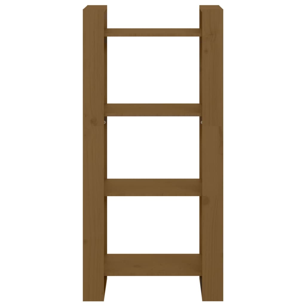 Bücherregal/Raumteiler Honigbraun 60x35x125cm Massivholz Kiefer