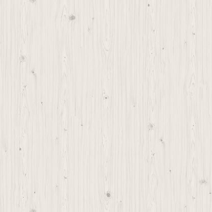 Bücherregal/Raumteiler Weiß 80x25x132 cm Massivholz Kiefer