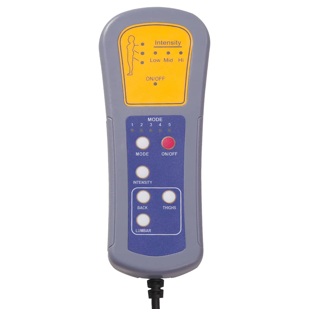 Massagesessel Braun Stoff